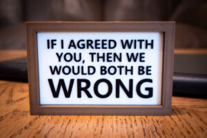 3D Printed Sarcastic Office Decor