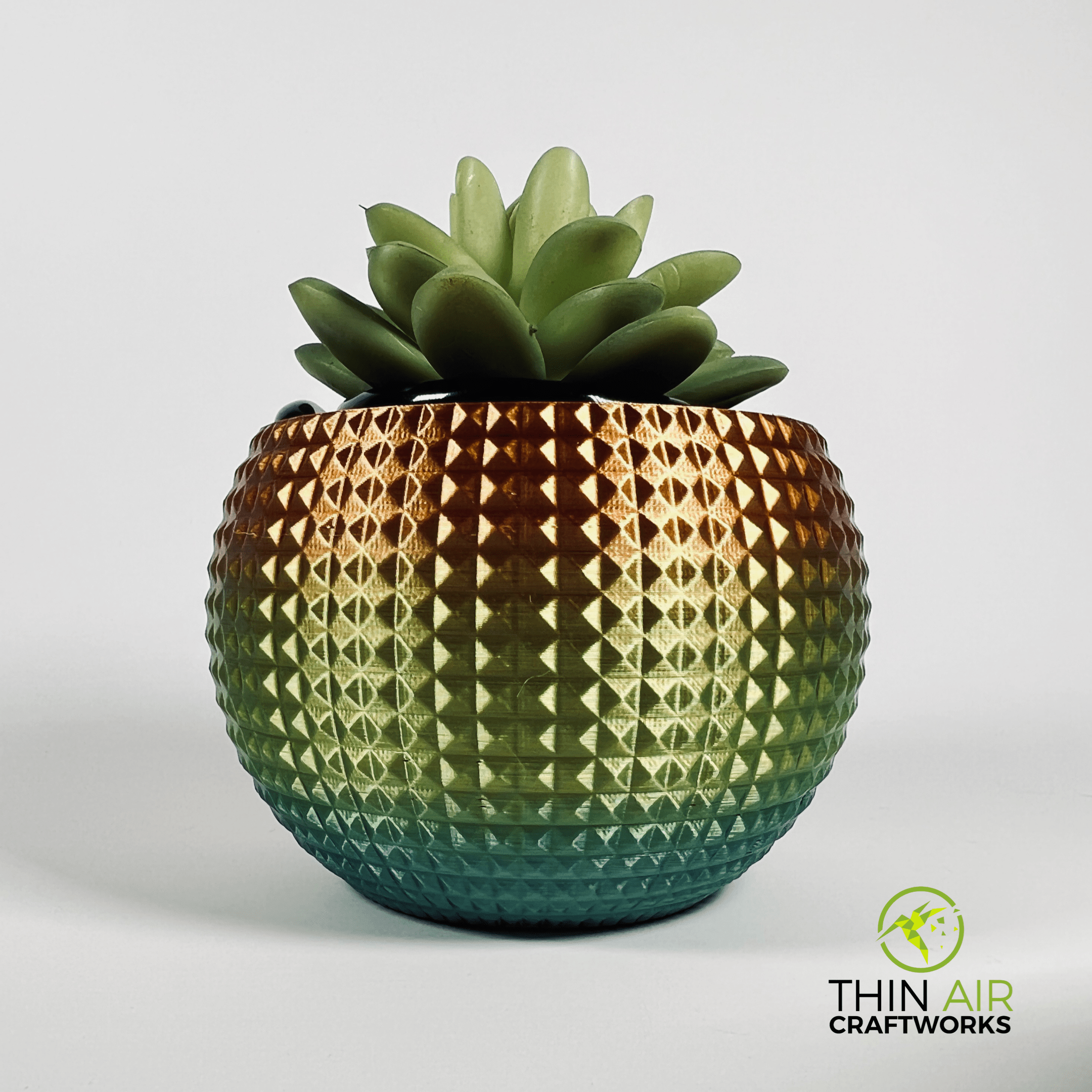 3D Printed Textured Planter 4"/6" (Plant not included) - Image 11