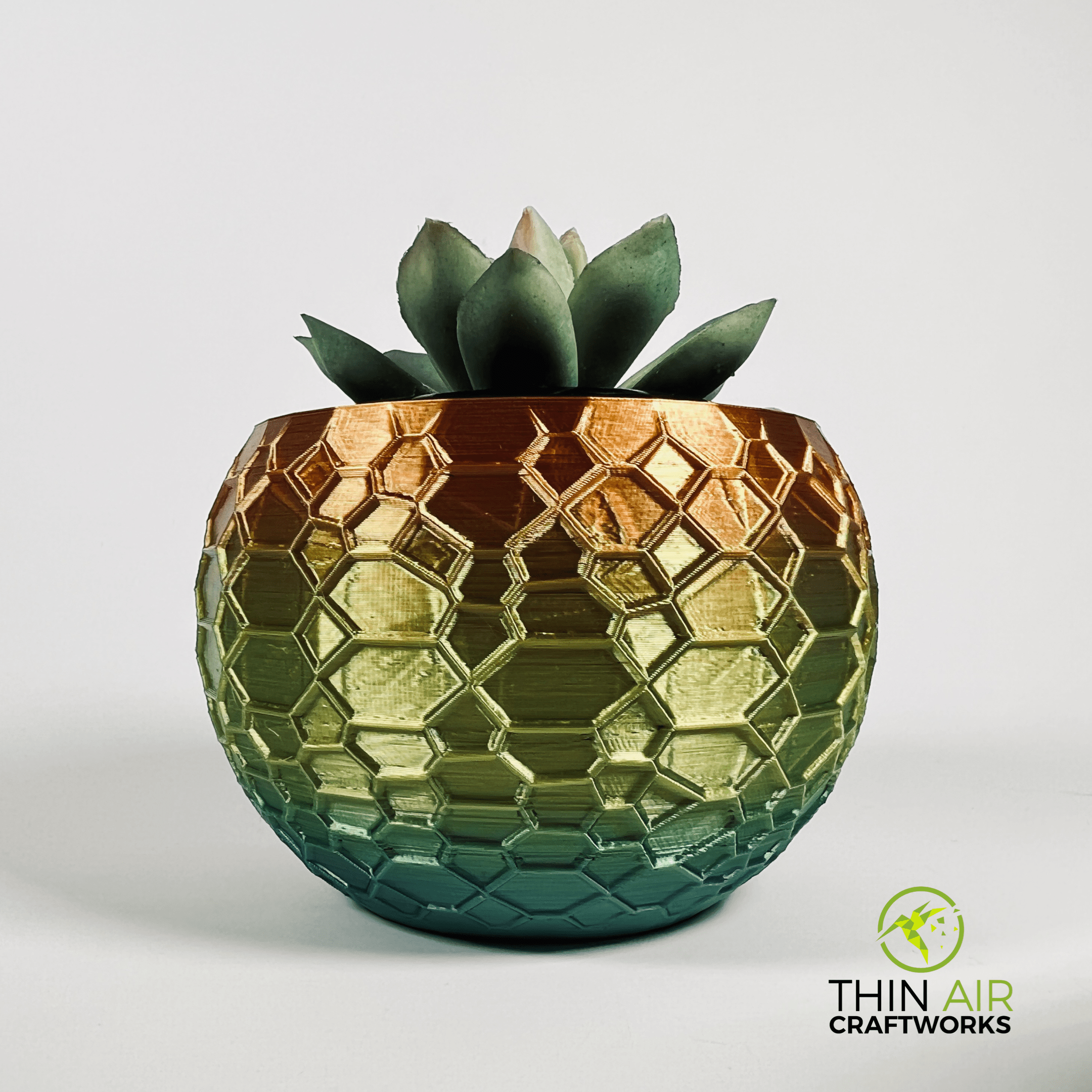 3D Printed Textured Planter 4"/6" (Plant not included) - Image 12
