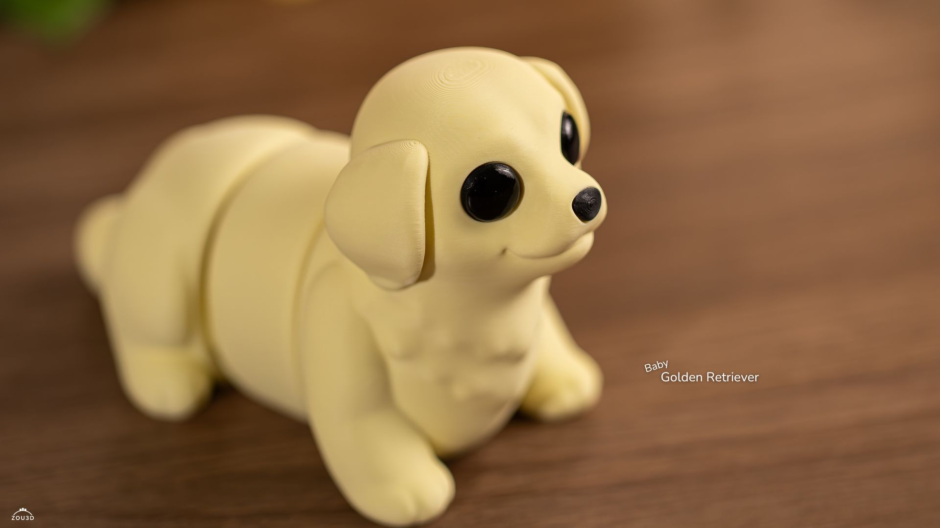Baby Golden Retriever Fidget Toy/Keychain - Image 9