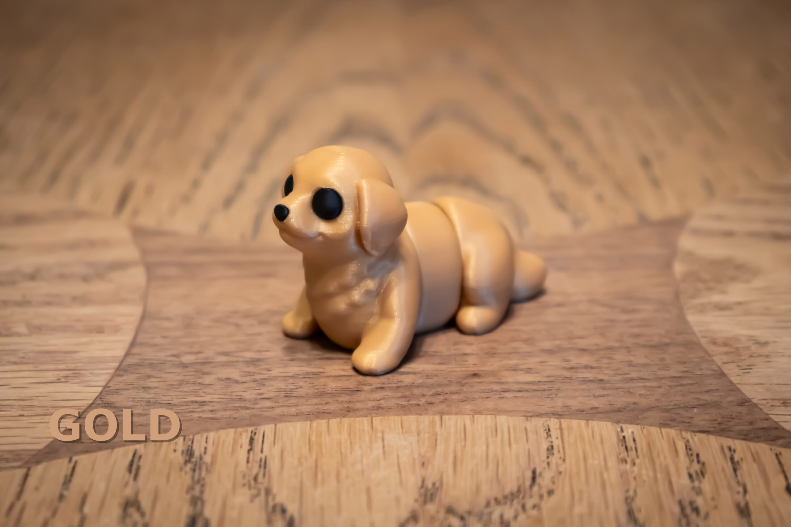 Baby Golden Retriever Fidget Toy/Keychain - Image 10